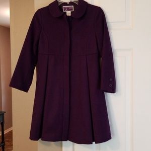 Janie and Jack Tea length wool coat